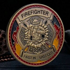 Firefighter Rescue Commemorative Coin